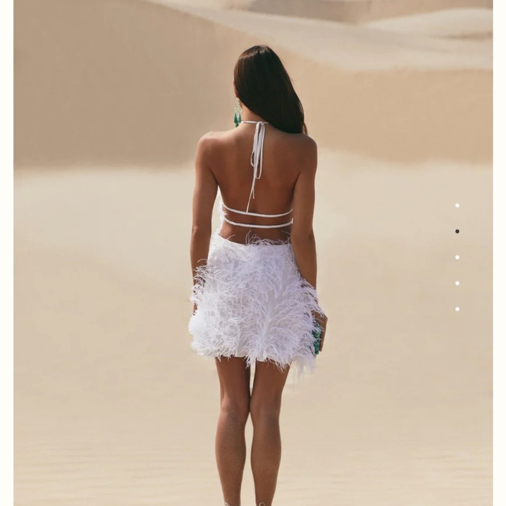 Cult Gaia Vale Dress - White - Picture 10 of 11